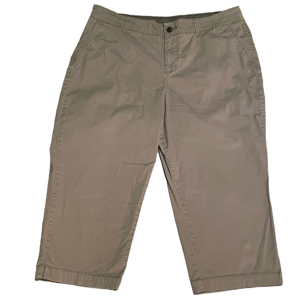 Sonoma Cropped Twill Pants
